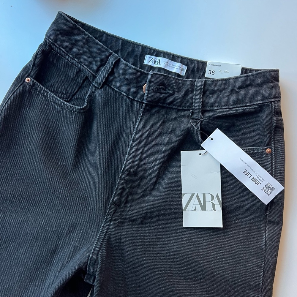 zara black jeans